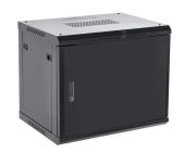 Настенный шкаф REXANT 04-0954 9U чёрный, 04-0954-122