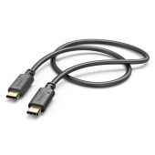 Фото USB кабель Hama USB Type C (M) -> USB Type C (M) 3A 1 м, 00201589