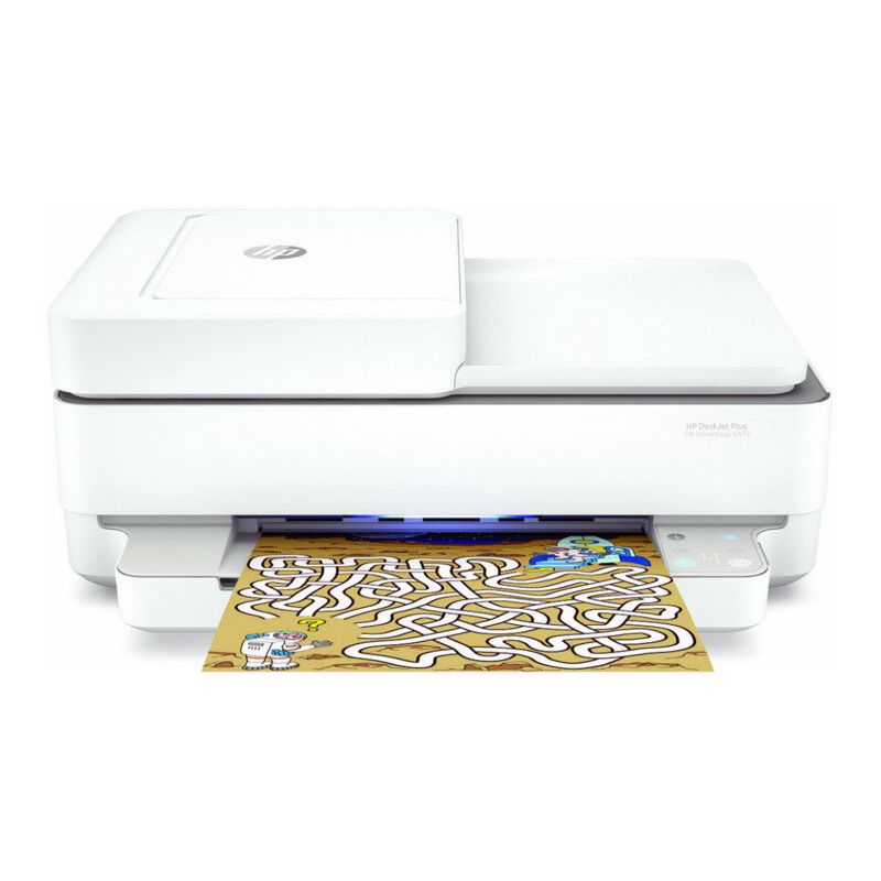 Картинка - 1 МФУ HP DeskJet Plus Ink Advantage 6475 A4 Струйная Цветная печать, 5SD78C