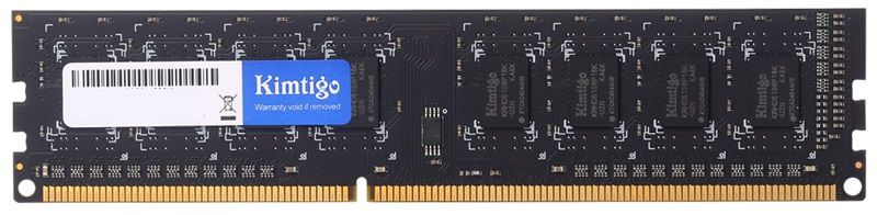Модуль памяти Kimtigo 8 ГБ DIMM DDR3 1600 МГц, KMTU8GF581600