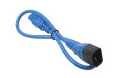 Кабель питания Filum IEC 320 C13 -> IEC 320 C14 10A 1 м, FL-PC-C13/C14-C1-1.0-BL