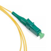 Пигтейл Cabeus SM 9/125 мкм жёлтый 3 м, PT-LC/APC-9-3m