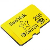 Фото Карта памяти SanDisk Nintendo Switch microSDXC 256GB, SDSQXAO-256G-GNCZN