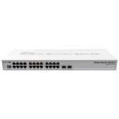 Photo Коммутатор Mikrotik Cloud Router Switch 326-24G-2S+RM Управляемый 26-ports, CRS326-24G-2S+RM