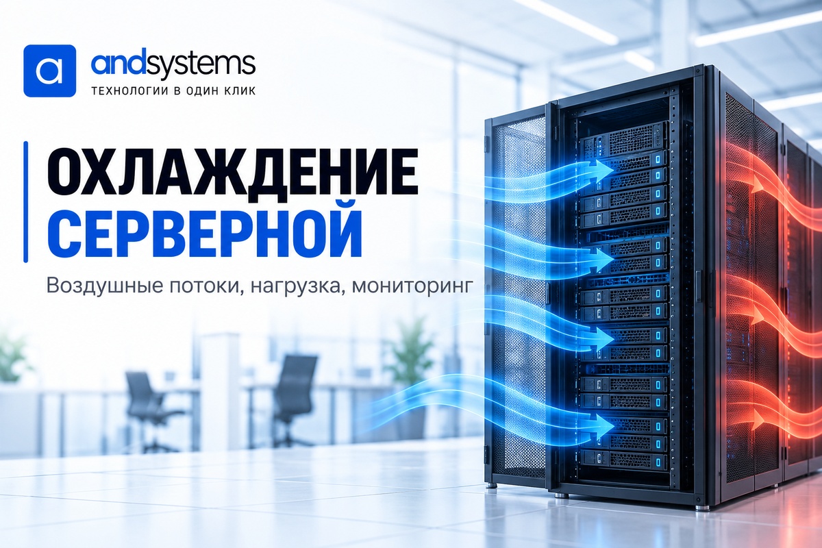 Охлаждение серверной: воздушные потоки и выбор оборудования