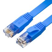 Патч-корд Greenconnect UTP кат. 6 синий 5 м, плоский, GCR-52856