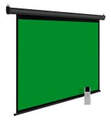 Вид Экран настенно-потолочный CACTUS GreenMotoExpert 200x200 см 1:1 ручное управление, CS-PSGME-200X200