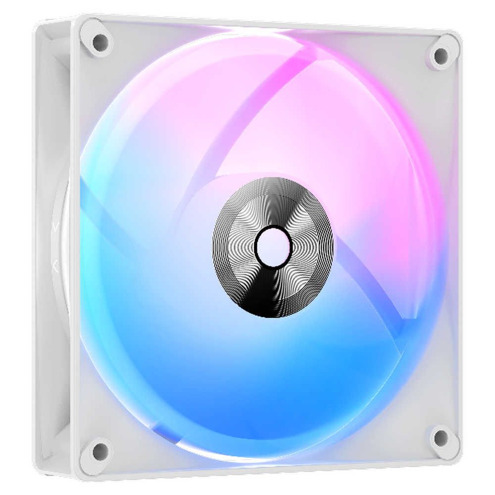 Корпусный вентилятор Ocypus Delta F12 WH ARGB 120 мм 4-pin, Delta-F12-WH1AM00X-GL