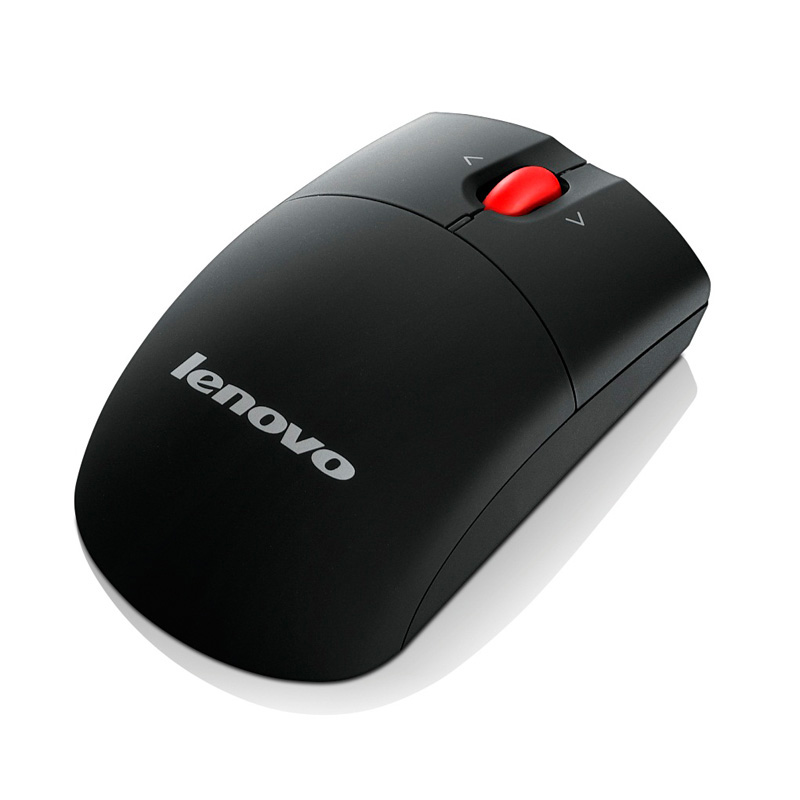 Картинка - 1 Мышь Lenovo Wireless Laser Mouse Беспроводная Чёрный, 0A36188