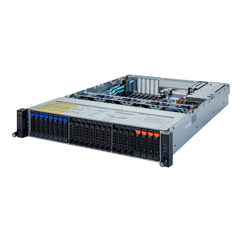 Серверная платформа Gigabyte R272-P32-rev.100 12x2.5" Rack 2U, 6NR272P32MR-00-2N5W