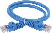 Патч-корд ITK UTP кат. 6 синий 3 м, PC03-C6UL-3M