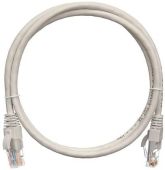 Патч-корд Nikomax UTP кат. 5e серый 1 м, NMC-PC4UD55B-010-C-GY