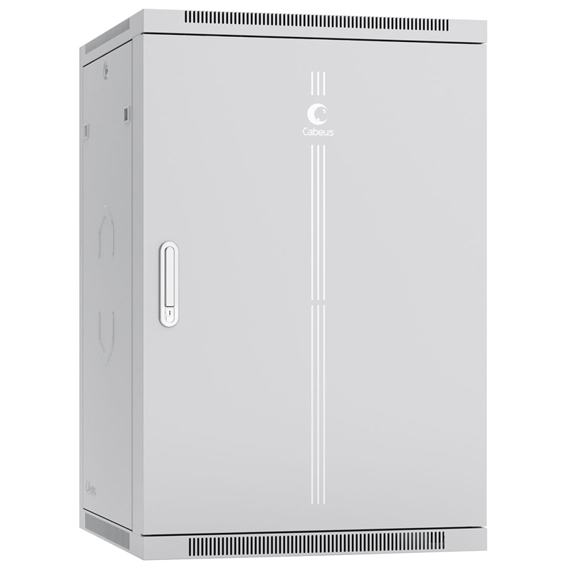 Настенный шкаф Cabeus SH-05F разобранный 18U серый, SH-05F-18U60/45m-R