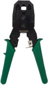 Инструмент обжимной Rexant HT-200 12-3441 для RJ-45/RJ-12/RJ-11 зеленый, 12-3441