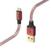 Фото USB кабель Hama Reflective Lightning -> USB Type A (M) 3A 1.5 м, 00178299