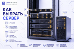 Как выбрать сервер: форм-фактор, сокет и конфигурация под задачу