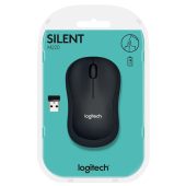 Мышь Logitech M220 Silent Беспроводная серый, 910-004878