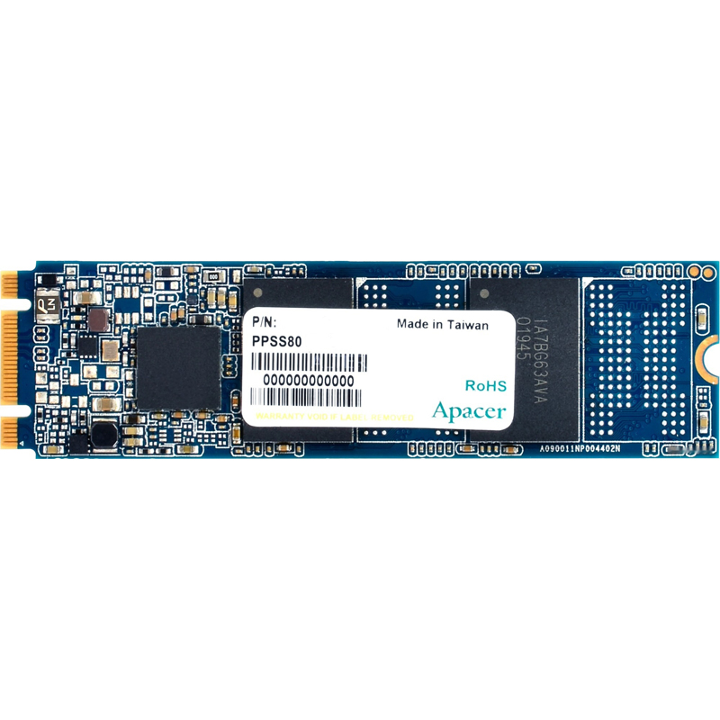 Картинка - 1 Диск SSD Apacer PPSS80 M.2 2280 512GB SATA III (6Gb/s), AP512GPPSS80-R