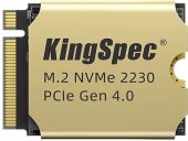Диск SSD Kingspec XF-512 2230 M.2 2230 512 ГБ PCIe NVMe PCIe 4.0 x4, XF-512 2230