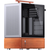Корпус JONSBO T7 Mini Tower Без БП серебристый, T7 silver