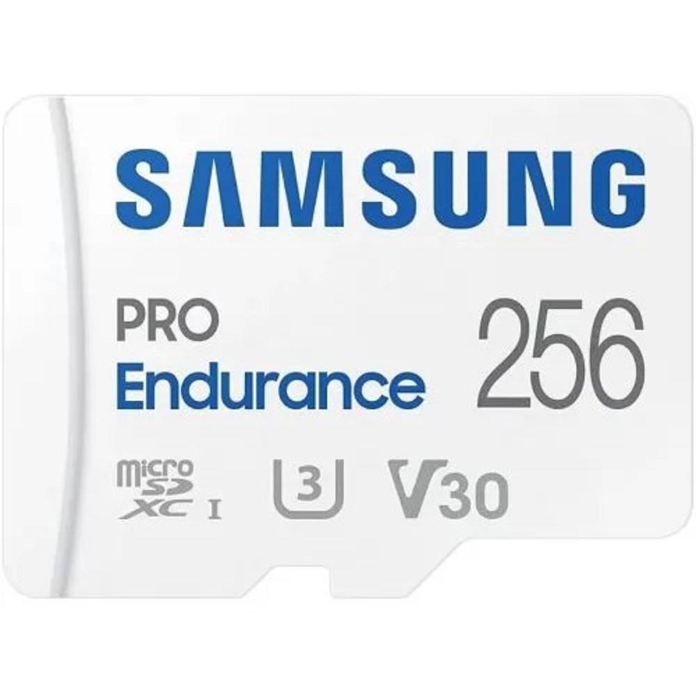 Карта памяти Samsung PRO Endurance microSDXC UHS-I Class 1 C10 256GB, MB-MJ256KA/APC