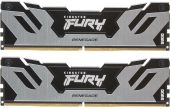 Комплект памяти Kingston FURY Renegade Silver XMP 2х16 ГБ DIMM DDR5 6800 МГц, KF568C36RSK2-32