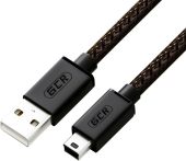 USB кабель Greenconnect miniUSB (M) -> USB Type A (M) 1.5 м, GCR-51200
