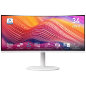 Фото Монитор MSI Modern MD342CQPW 34" VA белый, 9S6-3PC59H-036