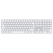 Клавиатура Apple Magic Keyboard with Touch ID and Numeric Keypad Беспроводная серебристый, MXK73RS/A
