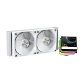 Система водяного охлаждения Ocypus Sigma L24 PRO 2 x 120 мм, Sigma L24 PRO WH