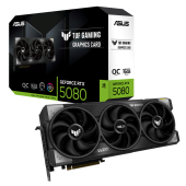 Видеокарта Asus NVIDIA GeForce RTX 5080 TUF Gaming OC GDDR7 16GB, 90YV0M30-M0NA00