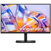 Монитор Samsung ViewFinity S8 LS32H804UAI 32" VA чёрный, LS32H804UAIXCI