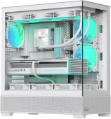 Фото Корпус Formula Crystal Z2 Midi Tower Без БП белый, CRYSTAL Z2