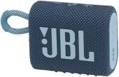 Фото Портативная акустика JBL GO 3 1.0, цвет - синий, JBLGO3BLU