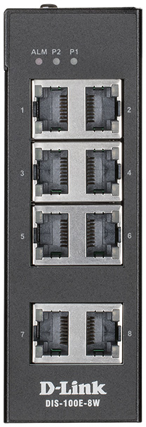 Промышленный коммутатор D-Link DIS-100G-10S Неуправляемый 10-ports, DIS-100G-10S/A2A