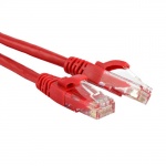Фото Патч-корд ITK UTP кат. 5e Красный 2 м, PC04-C5EU-2M
