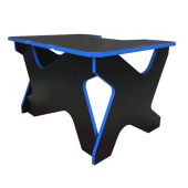 Вид Компьютерный стол Generic Comfort Gamer Mini игровой Чёрно-синий/чёрно-синий, MINI/DS/NB