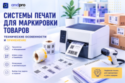 Системы печати для маркировки товаров: технические особенности и применение