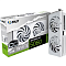 Фото-1 Видеокарта Palit GeForce RTX 5060 OC, комплект с упаковкой; на фото белая видеокарта с двумя вентиляторами рядом с коробкой GeForce RTX 5060 White, видна боковая надпись GeForce RTX; изображение показывает товар и розничную упаковку на странице модели.