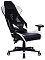 Фото-6 Кресло для геймеров CACTUS CS-CHR-090BLW чёрный, эко.кожа/сетка, CS-CHR-090BLW