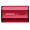 Фото-2 Внешний диск SSD ADATA SE730 250 ГБ Mini USB-C красный, ASE730-250GU31-CRD