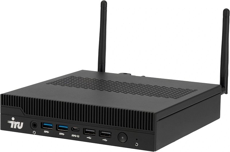 Фото-1 Nettop iru tactio 310h6itf mini pc 2173196, общий вид; корпус аксессуара и основные элементы показаны для страницы товара. Описание фиксирует видимые элементы, чтобы изображение соответствовало теме страницы товара.