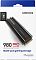 Фото-3 SSD Samsung 980 Pro with Heatsink 1TB, упаковка с изображением накопителя спереди; на фото белая коробка с изображением SSD, логотипом Samsung, маркировкой 980 PRO with Heatsink и обозначением 1TB, сверху синяя вставка; изображение важно для страницы товара, потому что показывает фирменную упаковку и внешний вид модели.