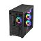 Фото-4 Корпус SAMA S50 Midi Tower Без БП чёрный, S50-BKAGA4X1-GL