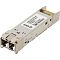 Фото-1 Трансивер SNR SFP+ SNR‑SFP‑ER‑40 &mdash; вид под углом; серебристый металлический корпус, верхняя этикетка SNR‑SFP‑ER‑40, видны позолоченные контактные площадки на торце; на белом фоне, показывает интерфейсные контакты и форм‑фактор SFP+ для совместимости с оборудованием.