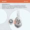 Фото-4 Наушники A4Tech 2Drumtek BH300 белый, BH300 GRAYISH WHITE