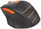 Фото-7 Мышь A4Tech FG30 Беспроводная серый, FG30 ORANGE