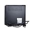Фото-10 ИБП ACD PW Slim 850 VA Tower 82N C34003 00G, вид справа. Видна плоская чёрная боковая стенка с верхней перфорацией, шильдиком и кабелем, уложенным вдоль нижней части корпуса. Подходит для страницы товара, где важны маркировка, форма корпуса и боковая вентиляция.