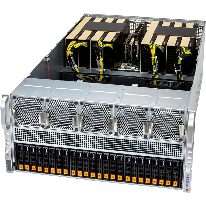 Фото Серверная платформа Supermicro SuperServer 522GA-NRT 24x2.5" Rack 5U, SYS-522GA-NRT