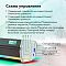 Фото-9 Саундбар GMNG GG-SP100UB 2.0, белый, таблица технических характеристик на светлом фоне; указаны мощность 10 Вт, диапазон 50 Гц–20 кГц, динамики 52 мм × 2, материал пластик и металл, 7 режимов RGB, питание 5 В 1 А, размеры 420 × 70 × 73 мм и вес 670 г; изображение помогает сравнить параметры товара.